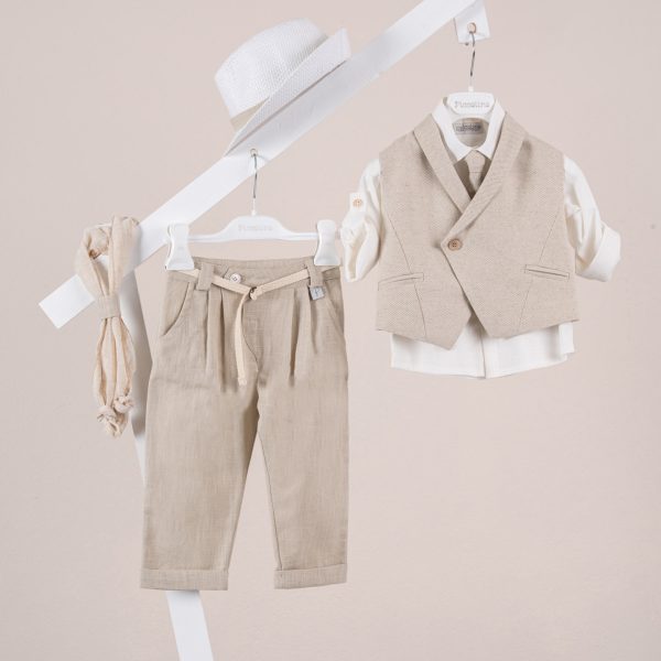 Κοστούμι  Piccolino Enzo σε χρώμα Beige