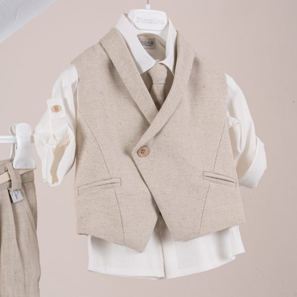 Κοστούμι  Piccolino Enzo σε χρώμα Beige