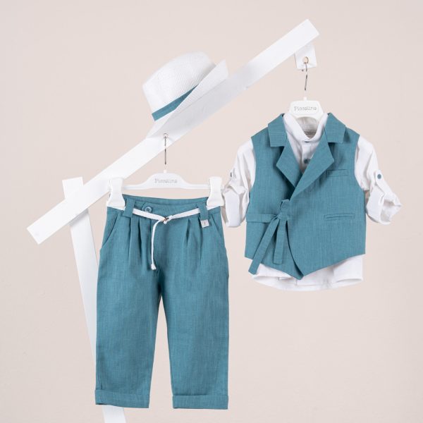 Βαπτιστικό κοστούμι Piccolino Enrique σε χρώμα Navy