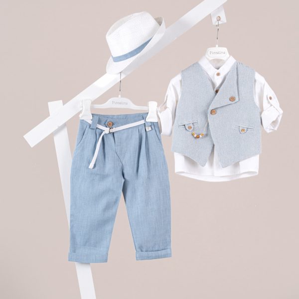 Πακέτο βάπτισης για αγόρι Piccolino Emilio raf