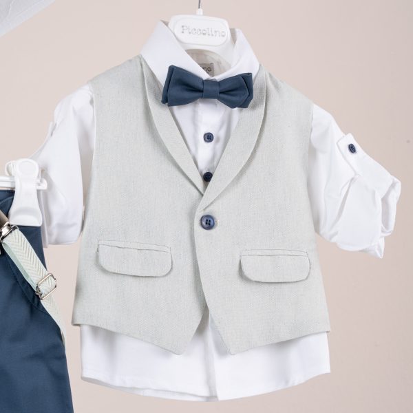 Κοστούμι  Piccolino Nico σε χρώμα Cobalt