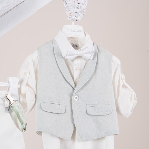 Κοστούμι  Piccolino Nico σε χρώμα Ivory
