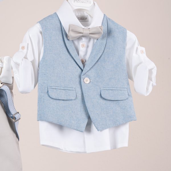 Κοστούμι  Piccolino Nico σε χρώμα Sand