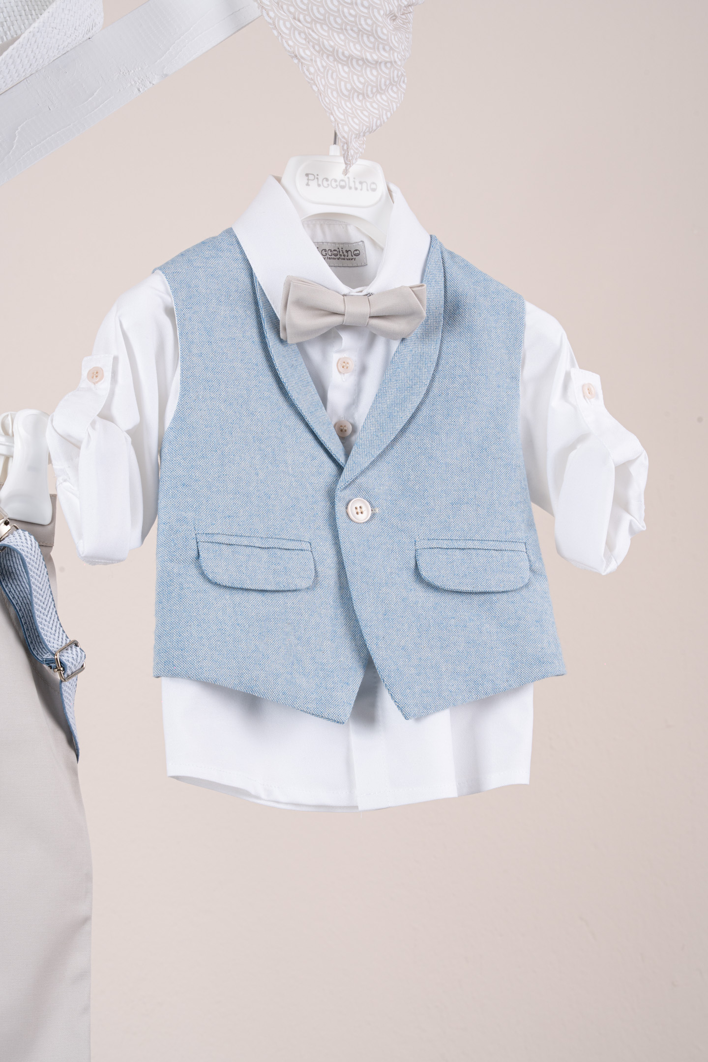 Κοστούμι Piccolino Nico σε χρώμα Sand Κοστούμι Piccolino Nico σε χρώμα Sand