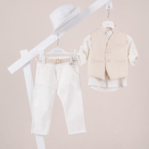 Κοστούμι  Piccolino Adriano σε χρώμα Beige