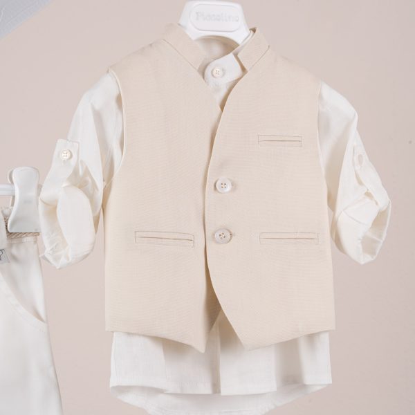 Κοστούμι  Piccolino Adriano σε χρώμα Ivory