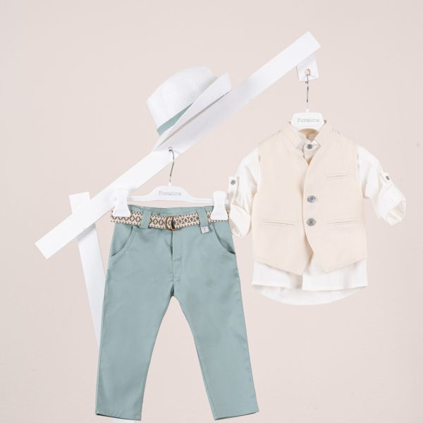 Κοστούμι  Piccolino Adriano σε χρώμα Beige