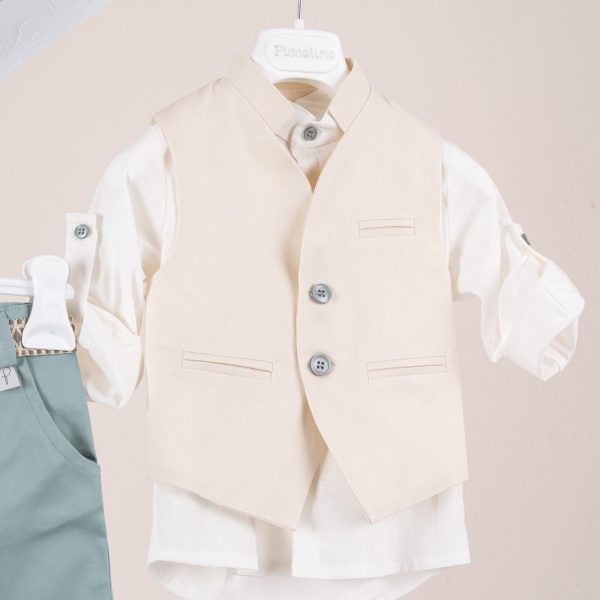 Κοστούμι  Piccolino Adriano σε χρώμα Mint