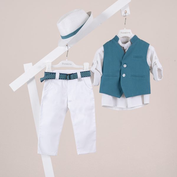 Κοστούμι  Piccolino Adriano σε χρώμα White