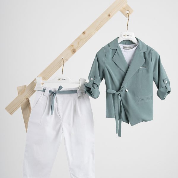 Κοστούμι  Piccolino Stefan σε χρώμα Mint