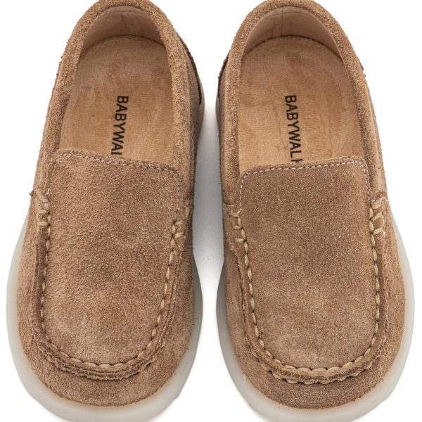 Καστόρινα Loafer Ιστιοπλοϊας από Δέρμα  Suede σε Πούρο Χρώμα