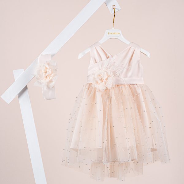 Βαπτιστικό φόρεμα Piccolino Zoe Peach