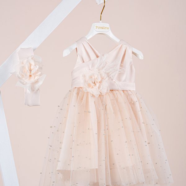 Βαπτιστικό φόρεμα Piccolino Zoe Peach