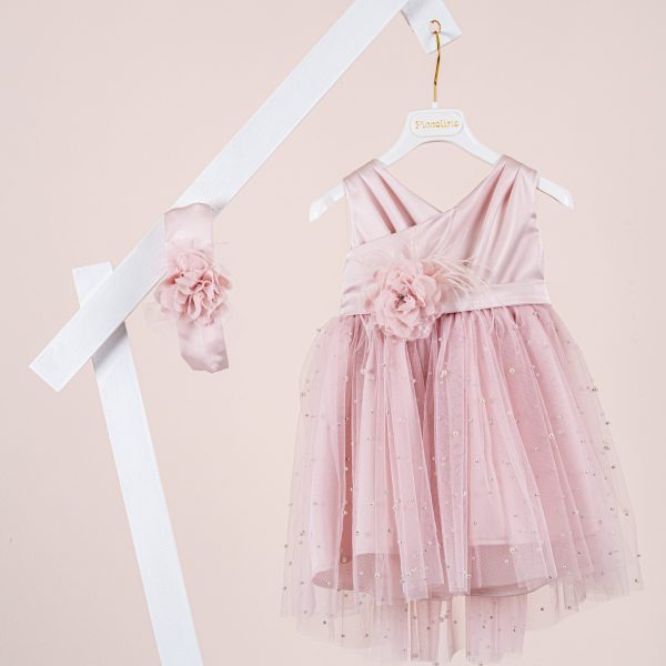 Βαπτιστικό φόρεμα Piccolino Zoe Pink