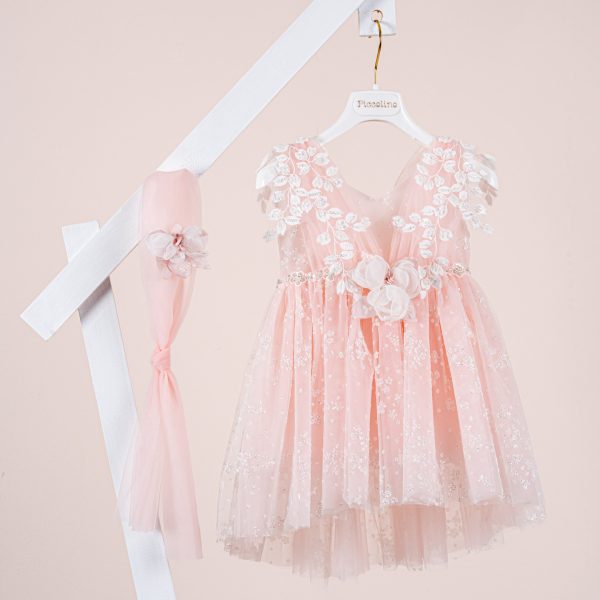 Βαπτιστικό φόρεμα Piccolino Filomena Pink
