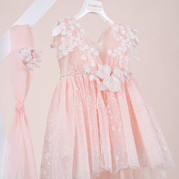 Βαπτιστικό φόρεμα Piccolino Filomena Pink