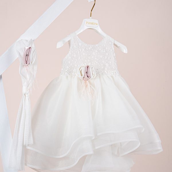 Βαπτιστικό φόρεμα Piccolino Samantha Ivory