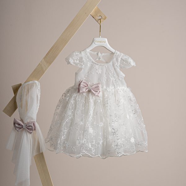 Βαπτιστικό φόρεμα Piccolino Patricia Ivory