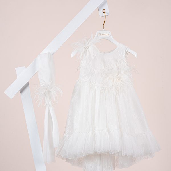 Βαπτιστικό φόρεμα Piccolino Silvia Ivory