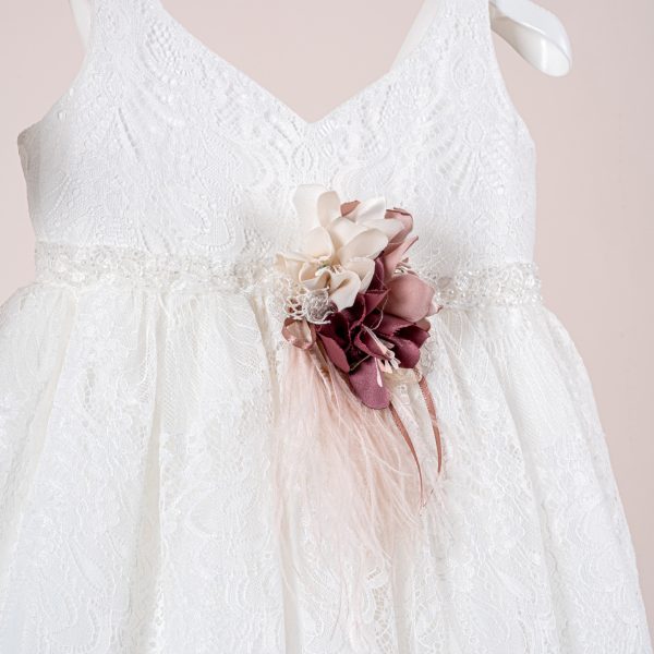 Βαπτιστικό φόρεμα Piccolino Valentina Ivory