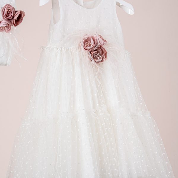 Βαπτιστικό φόρεμα Piccolino Luna Ivory