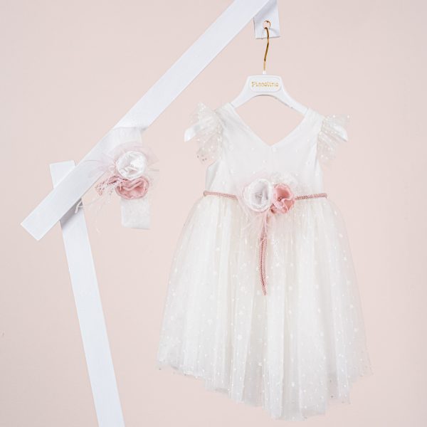 Βαπτιστικό φόρεμα Piccolino Ines Ivory