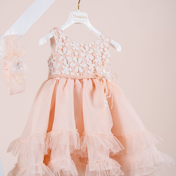 Βαπτιστικό φόρεμα Piccolino Renee PUCE