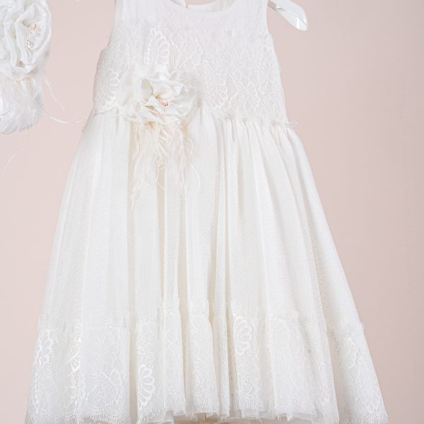 Βαπτιστικό φόρεμα Piccolino Marcella Ivory