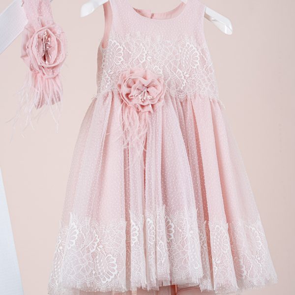 Βαπτιστικό φόρεμα Piccolino Marcella PINK