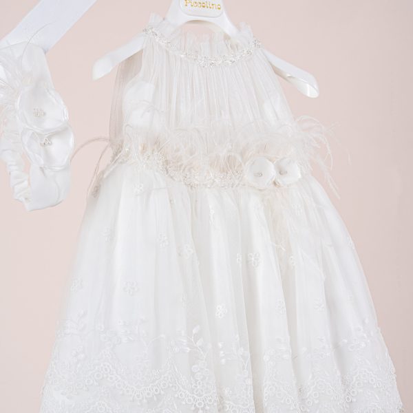 Βαπτιστικό φόρεμα Piccolino Melody Ivory