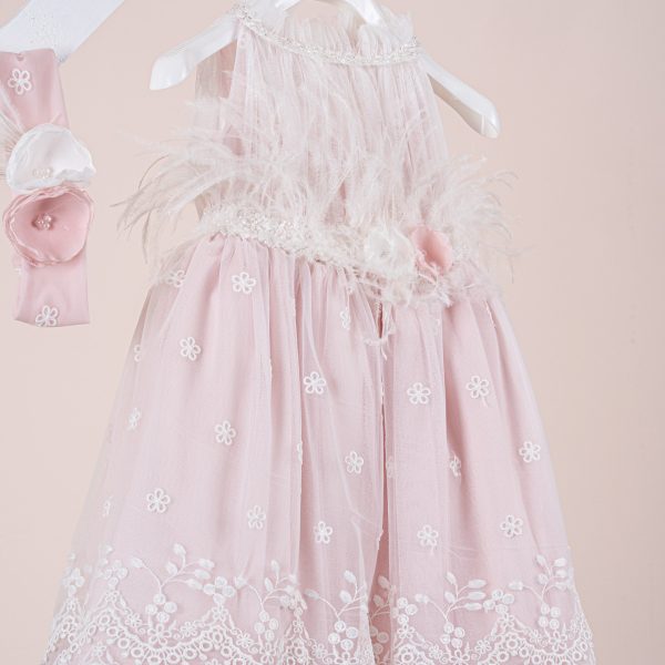 Βαπτιστικό φόρεμα Piccolino Melody Pink