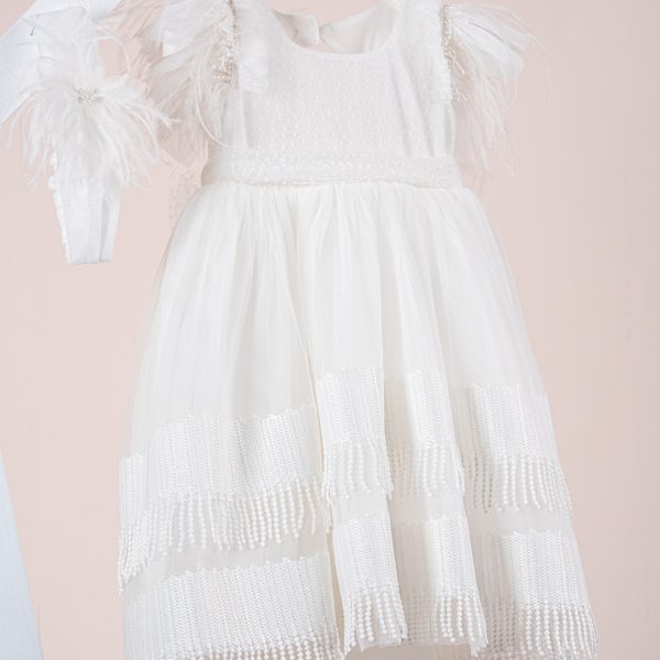 Βαπτιστικό φόρεμα Piccolino Catalina Ivory