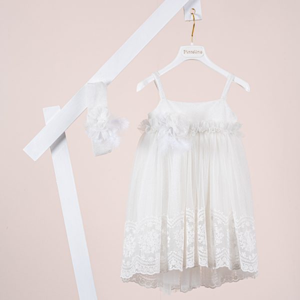 Βαπτιστικό φόρεμα Piccolino Phillipa Ivory