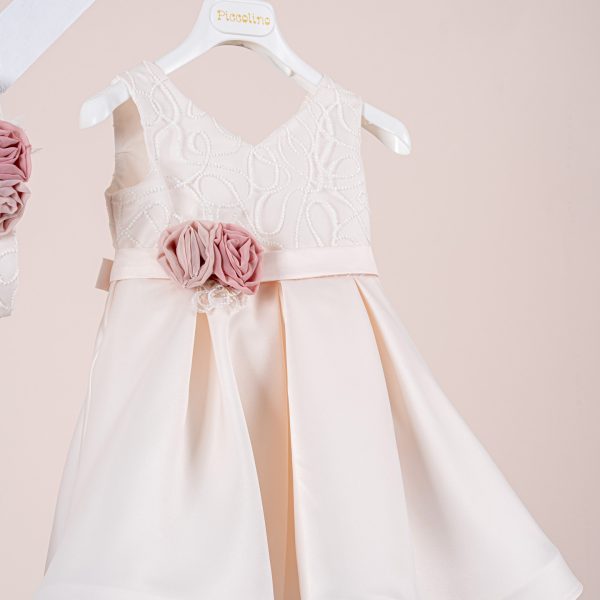 Βαπτιστικό φόρεμα Piccolino Carolina Champagne