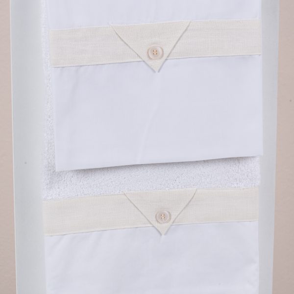 Πακέτο βάπτισης για αγόρι Piccolino Fabio off white