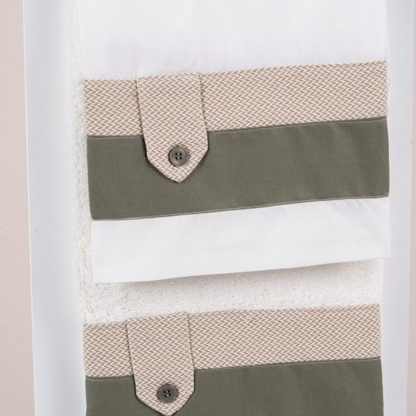 Πακέτο βάπτισης για αγόρι Piccolino Giulio olive