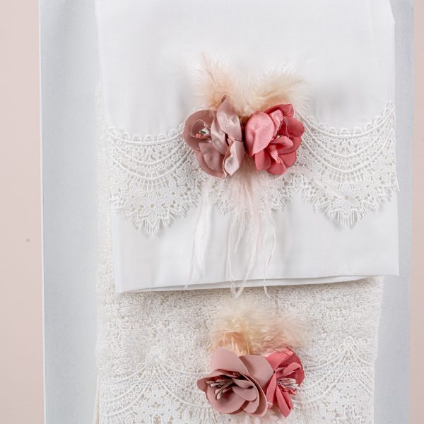 Πακέτο βάπτισης για κορίτσι Piccolino Alessia ivory