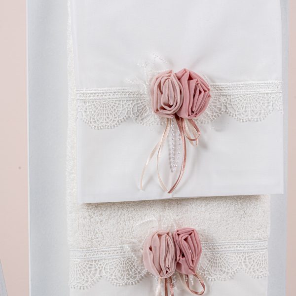 Πακέτο βάπτισης για κορίτσι Piccolino Carolina champagne