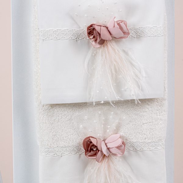 Πακέτο βάπτισης για κορίτσι Piccolino Luna ivory