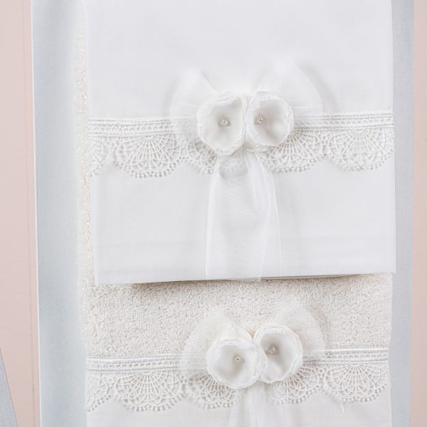 Πακέτο βάπτισης για κορίτσι Piccolino Melody ivory