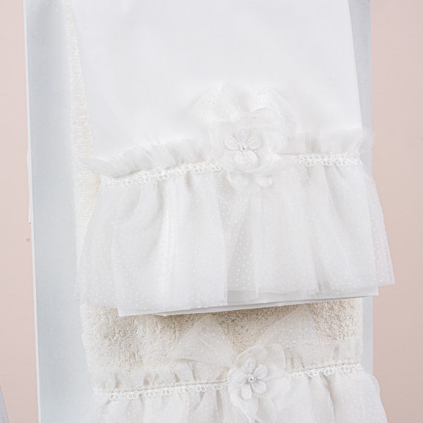 Πακέτο βάπτισης για κορίτσι Piccolino Renee ivory
