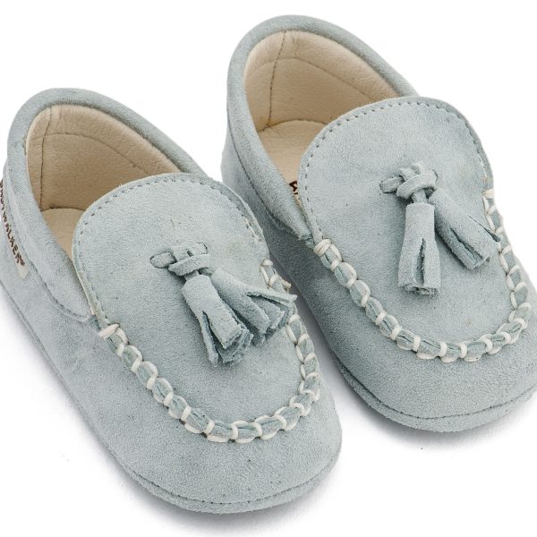 Καστόρινο Loafer με Φουντάκια σε Μίνεραλ Χρώμα