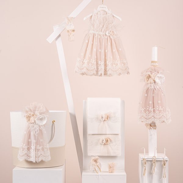 Πακέτο βάπτισης για κορίτσι Piccolino Melody nude