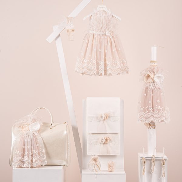 Πακέτο βάπτισης για κορίτσι Piccolino Melody nude