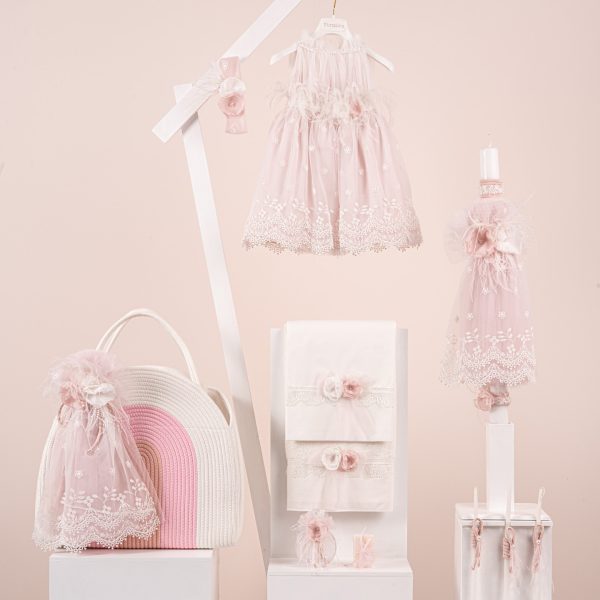Πακέτο βάπτισης για κορίτσι Piccolino Melody pink