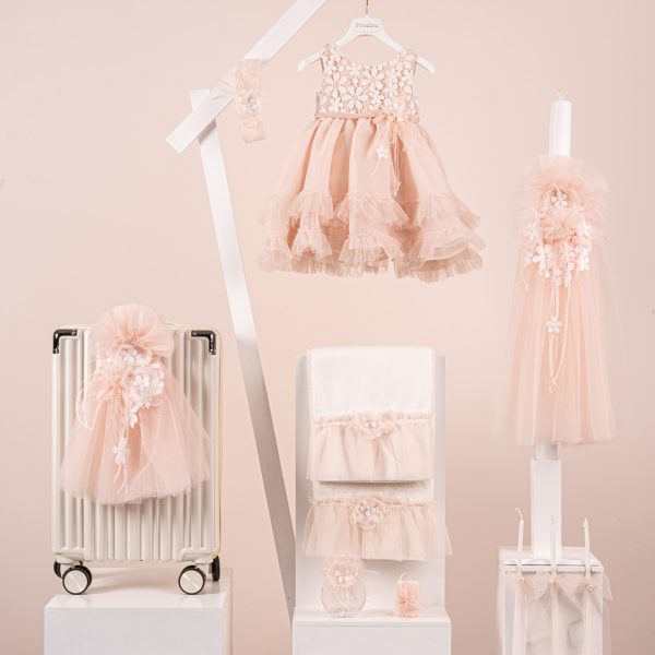 Πακέτο βάπτισης για κορίτσι Piccolino Renee puce