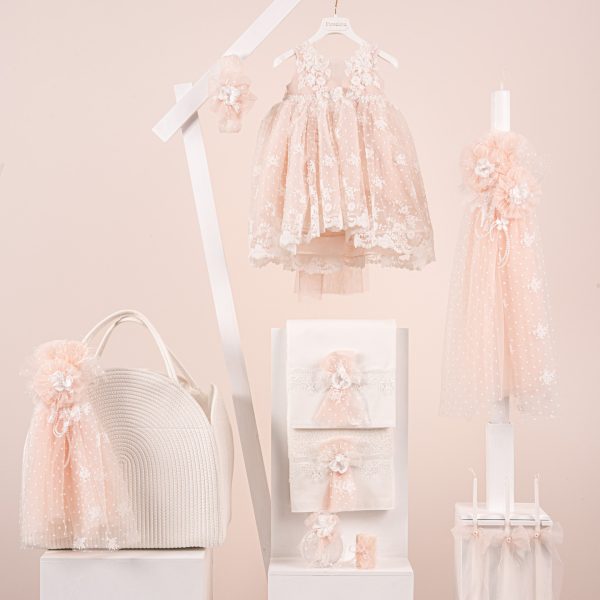 Πακέτο βάπτισης για κορίτσι Piccolino Sienna puce