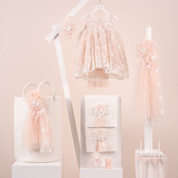 Πακέτο βάπτισης για κορίτσι Piccolino Sienna puce