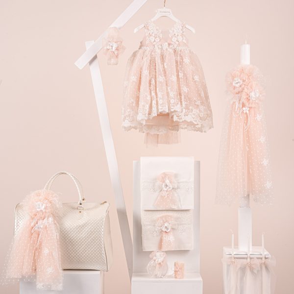 Πακέτο βάπτισης για κορίτσι Piccolino Sienna puce