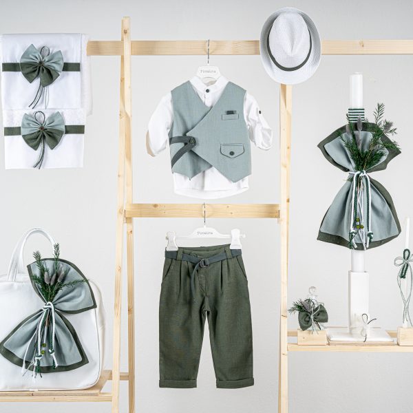 Πακέτο βάπτισης για αγόρι Piccolino Freddy pacific